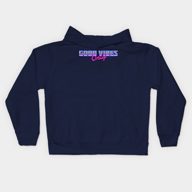 Good Vibes Kids Hoodie by DigitalCleo